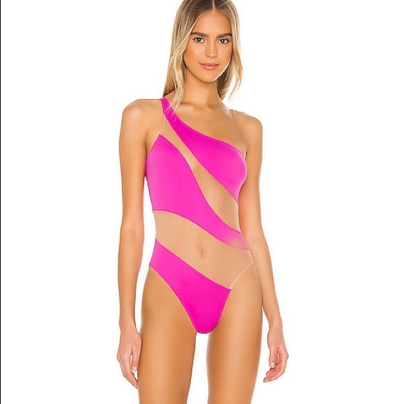 Norma Kamali Other - Norma Kamali X REVOLVE Snake Mesh Mio Orchid Pink